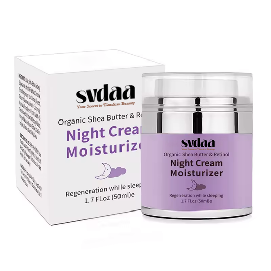Retinol Cream Night Vitamin E Moisturizer Hydrating Shea Butter Retionl Whitening Night Cream